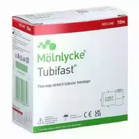 Tubifast 2 Way Stretch 3,5 Cmx10 m Rot 1 st Verband