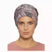 Turban Amira Von Turbane Designs By Lofty In Grau Lilac