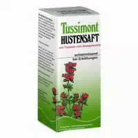 Tussimont Hustensaft mit Thymian und Senegawurzel