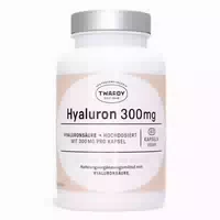Twardy Hyaluronsäure 300 mg Kapseln Vegan