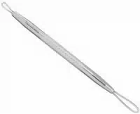 Tweezerman No Slip Skin Care Tool Mittesserentferner Stainless Steel No Slip Skincare Tool