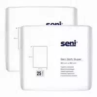Seni Soft Super 60 X 90 Cm Bettschutzunterlagen Unisex 25er Pack