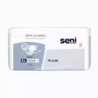 Seni Classic Extra Large Inkontinenzwindeln Unisex, 130 170 Cm, 2500 Ml 30 St