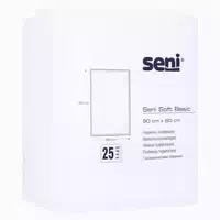 Seni Soft Basic Bettschutzunterlage 60x9 2x25 St