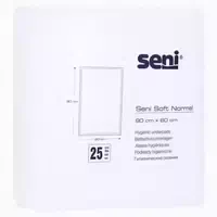 Seni Soft Normal Bettschutzunterlage 60x 25 St