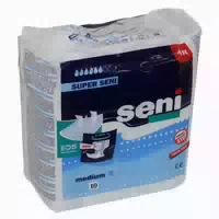 Super Seni Medium Inkontinenzhosen 75 110 Cm, Unisex, 2300 Ml, 10er Pack 10 st