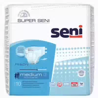 Super Seni Medium Inkontinenzhosen 75 110 Cm, Unisex, 2300 Ml, 10er Pack 10 st