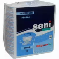 Super Seni Small Inkontinenzhosen, Unisex, 10er Pack, 55 80 Cm, 1600 Ml 10 St