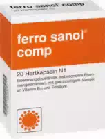 Ferro Sanol Comp 30mg 0,5mg 2,5 G 50 St Hartkapseln Mit Magensaftresistent Überzogenen Pellets