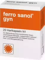 Ferro Sanol Gyn 20 St Hartkapseln Mit Magensaftresistent Überzogenen Pellets