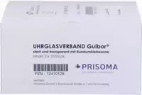 Uhrglasverband Guibor Steril Transparent 20 Verbände