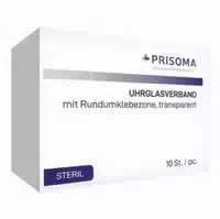 Uhrglasverband Prisoma Steril Transparent