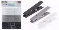 Ultra Clean Wäscheklammern Dreifarbig
