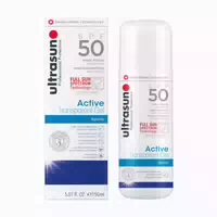 Ultrasun Active Transparent Gel Spf 50 150 Ml Gel