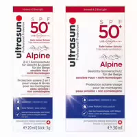 Ultrasun Alpine Spf 50 2in1 20 Ml & Alpine Spf 50 30 Ml