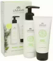 Umami Woody Lemons Mini Hand Care Gift Set