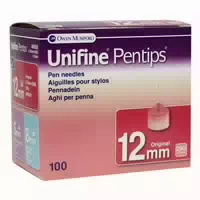 Unifine Pentips Kanüle 29 G 12 Mm 100 St Kanüle