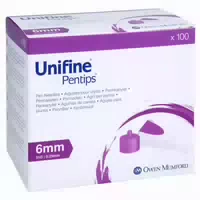 Unifine Pentips Plus 6 Mm 31 G Kanüle