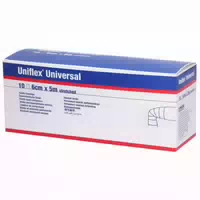 Uniflex Universal Weiss 5mx6cm Zellglas Binden