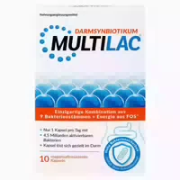 Multilac Darmsynbiotikum 30 St Kapseln Magensaftresistent