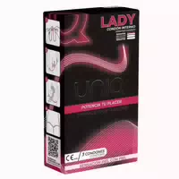 Lady Condom Latexfreie Frauenkondome mit Strumpfband 3 Stück