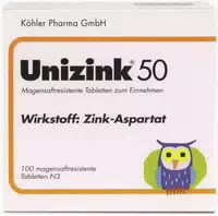 Unizink 50 50 st Tabletten Magensaftresistent