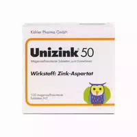 Unizink 50 20 st Tabletten Magensaftresistent