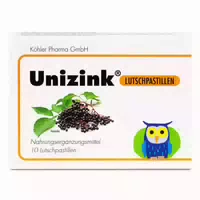 Unizink Lutschpastillen 10 st Pastillen