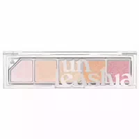 Unleashia Mood Shower Palette Gesichts Highlighter 5 Farbtöne Farbton : Nr 100 Ballerina