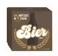 Unnützes Wissen Bier Quiz Box mit 66 Spielkarten und Anleitung