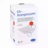 Es Kompressen Unsteril 10x10 cm 12fach