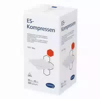 Es Kompressen Unsteril 10x10 Cm 16fach 100 St
