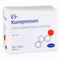 Es Kompressen Unsteril 10x20 cm 12fach