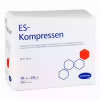 Es Kompressen Unsteril 10x20 cm 12fach