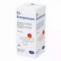 Es Kompressen Unsteril 7,5x7,5 Cm 12fach