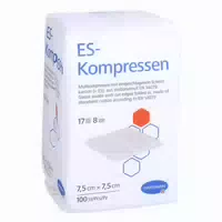 Es Kompressen Unsteril 7,5x7,5 Cm 8fach