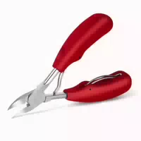 Uraqt Nagelzange Edelstahl Profi Nagelschere für Dicke Fuß 1 st