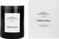 Urban Apothecary Luxury Boxed Glass Candle Rose Voile