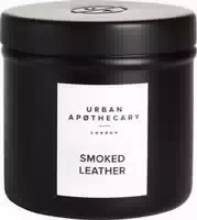 Urban Apothecary Luxury Iron Travel Candle Smoked Leather