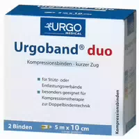 Urgoband Duo Kompressionsbinde 5 M X 10 Cm