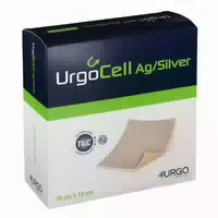 Urgocell Silver Non Adhesive Verband 10x12 Cm 10 St Verband