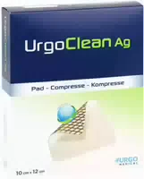 Urgoclean Ag Vlieskomp 10x12 cm Steril 20 Verbände