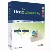 Urgoclean Ag Kompressen 15x15 Cm Steril 5 St