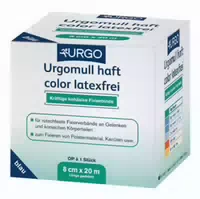 Urgomull Haft Color Latexfrei 8 Cm X 20 M Blau