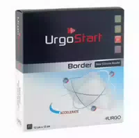 Urgostart Border 12x12 Cm Schaumstoffwundverband