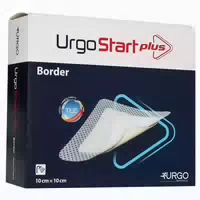 Urgostart Plus Border 10x10 cm Wundverba 10 st