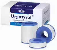 Urgosyval Rollenpflaster 12 Stück 5mx2,5m ohne Schutzring