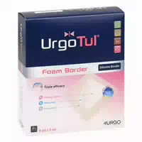 Urgotül Foam Border 8x8 cm Verband