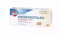 Emser Halspastillen mit Ingwer Zuckerfrei 30 st Lutschtabletten