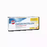 Emser Pastillen Halstabletten mit Vanillegeschmack 30 st